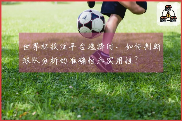 世界杯投注平台选择时，如何判断球队分析的准确性和实用性？